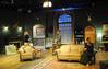 Jillian Barron, freshman theatre/speech major, Ben Haws, freshman media communications major, and Margaret Broersma, senior theatre/speech major, perform in The Mousetrap presented by Union University Players. - Photo by Morris Abernathy