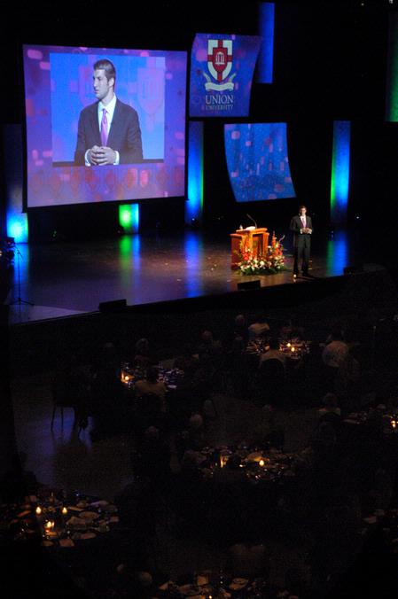 Tim Tebow was the guest speaker at the 2010 Roy L. White Legacy Golf and Gala. Tebow spoke on the topic of a "life of significance."