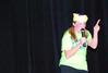 Jill Brown, senior French major, plays the part of Happy in Kappa Delta's performance of Snow White and the Seven Dwarfs for Variety Show 2010.  - Photo by Abigail Harris