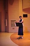 Crystal Walker, junior music major, plays flute for her junior recital. - Photo by Ryan Oetting