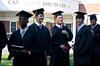 Graduates wait in anticipation for the spring 2010 commencement ceremonies to begin. 
 - Photo by Ebbie Davis