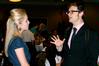 Elizabeth Wood, public relations major speaks with Dean Gregory Thornbury at the senior luncheon held at Union prior to graduation the next day.   - Photo by Ebbie Davis