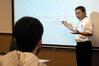 Dr. Don Van, professor of engineering and department chair, teaches class.  - Photo by Morris Abernathy