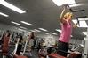 Students take advantage of the equipment in the wellness center.  - Photo by Morris Abernathy