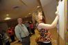 Union University held its annual Back to School Dinner for their faculty and staff on Tuesday. 

Christian artist and Union art graduate Kelsey Roberts worked on a drawing while faculty and staff arrived. - Photo by Morris Abernathy