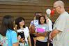 Paul Mayer, director of health services, explains to new students and their families how Union's health clinic works.  - Photo by Abigail Harris