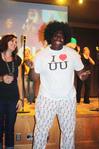 James Barbee, focus leader, gets his groove on at the Fall 2010 annual Focus Show. - Photo by Ebbie Davis