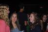 Brittney Banks, Alison Holcomb, and Taylor Jowers, all new students, get to know each other at the Howdy Party. - Photo by Victoria Stargel