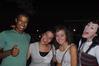 Jordan Timbs, Megan Thompson, Sara Lane Baskin, and Hallie Hardin goof off at the Howdy Party, where they greeted friends to start off the fall semester.  - Photo by Victoria Stargel