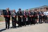 Prominent members of the Union family participate in the ribbon cutting ceremony for the dedication of the Hope Residence Complex.  - Photo by Beth Spain