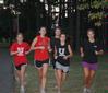 The Women's Cross Country team prepares for their Fall 2010 season.  - Photo by Ebbie Davis