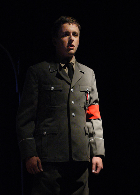 Nic Pfost as Young Reichter in <i>Die Ratzel</i>.