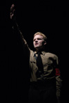 Andy Morris as a Nazi soldier in <i>Die Ratzel</i>. - Photo by Jim Veneman