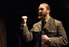 Brian Chastain as Hindenburg in <i>Die Ratzel</i>. - Photo by Jim Veneman