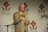 Dennis Swanberg keeps guests laughing at the West Tennessee Pastors Appreciation Banquet. - Photo by Morris Abernathy