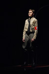 Josh Wilkinson as a Nazi soldier in <i>Die Ratzel</i>. - Photo by Jim Veneman