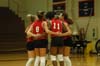 The Lady Bulldogs prepare for a match at Union's Fred DeLay Gymnasium - Photo by Steven Aldridge