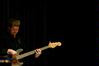 Peter Wahlers, bassist for Keith and Kristyn Getty, plays at the concert held in the George M. Savage Memorial Chapel. - Photo by Deanna Santangelo