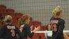 Heather Lieberman (3), Anna Sims (middle), Caroline Robbins (13). - Photo by Morris Abernathy