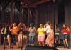 "On Holidays" performs in All-Sing 2010, hosted by Sigma Alpha Iota. The group performed four songs with the theme of Summertime. "On Holidays" won the top award for Large Group. - Photo by Victoria Stargel