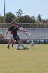 Union soccer alumni compete against the JV soccer team as a part of family weekend.  - Photo by Victoria Stargel