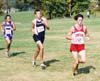Freshman Clint Channell runs in the Univ. of Tennessee-Martin Invitational. - Photo by Uncredited