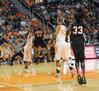 Lavanda Ross goes up for a shot in the exhibition game against the Lady Vols.  - Photo by Morris Abernathy