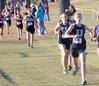 Carissa Wilson leads the Lady Bulldogs in a race.  - Photo by Steven Aldridge