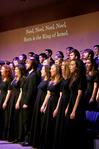 The University Singers perform at the annual A Union Christmas in the G.M. Savage Memorial Chapel.
 - Photo by Deanna Santangelo