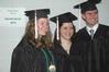 Music students line up together prior to the 2010 Fall Commencement Services held at West Jackson Baptist Church.  - Photo by Beth Spain