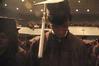2010 Fall Commencement Services begin in prayer.  - Photo by Beth Spain