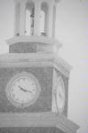 Miller Tower during a heavy snowfall - Photo by Morris Abernathy