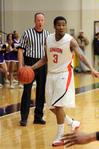 CJ Davis calls a play during a game against Bethel University. The Bulldogs won the game 77-75.  - Photo by Ebbie Davis