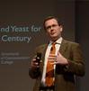 Dr. Read Schuchardt, professor of media ecology at Wheaton College, spoke in chapel about being present for people rather than being distracted by the "digital age." - Photo by Victoria Stargel
