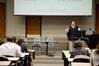 Dr. C. Ben Mitchell, Graves professor of moral philosophy, speaks on "Perfecting Ourselves to Death: Technology, Humanity, and the Quest for Perfection" at the Town & Gown lecture series. - Photo by Deanna Santangelo