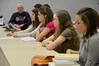 Union University's chapter of Phi Alpha Theta holds a meeting.  - Photo by Abigail Harris
