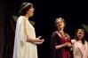 Union's department of music presents "Dido and Aeneas." Gillian Frank, senior music performance major, sings to Dido in this opera performance directed by Stanly Warren. - Photo by Ebbie Davis