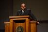 Larry Grays, Pastor of the Midtown Bridge Church in Atlanta, Georgia, speaks in chapel. - Photo by Victoria Stargel