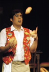 Lucas Villalpondo as Hector Hazada in <i>You Have To Serve Somebody</i>. - Photo by Jim Veneman