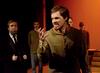 Peter Riggs, freshman, performs a monologue in "The Winter's Tale." - Photo by Deanna Santangelo