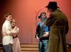 William Burke, Sarah Love, Chad Hoy, and Stephen Smith perform in the theater department's production of "The Winter's Tale." - Photo by Deanna Santangelo