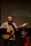 City Fellowship Church's praise band leads music during chapel. 
 - Photo by Ebbie Davis