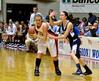 Kayla Hudson looks for a pass on offense in the semifinals game of the NAIA National Championship against Shawnee State University.  - Photo by Beth Spain