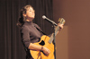 Christian music artist Amy Grant performed in chapel during a visit with her neice, senior Tara Kitchell. She spoke to students about getting older, family and her music. - Photo by Lindsay Stavish