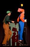 Student Activities Council presents the 14th Annual Variety Show at the Carl Perkins Civic Center, where the men of Lambda Chi Alpha showcase a variety of their skills and talents in a spin off of <em>Super Mario Bros.</em> - Photo by Ebbie Davis