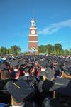 The spring class of 617 brings to about 1,250 the total number of Union graduates for the academic year – a university record that surpasses last year’s total of 1,130 graduates.
 - Photo by Morris Abernathy