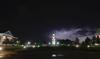 Union's Great Lawn during a night of thunderstorms.  - Photo by Morris Abernathy