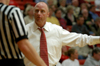 Union head coach Ralph Turner works hard during the game for his Bulldogs. - Photo by Jonathan Blair