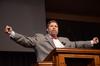 Ben Mitchell, Graves professor of moral philosophy, speaks in chapel. - Photo by Zac Calvert