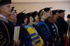 Union faculty members sing at the beginning of Convocation. - Photo by Ebbie Davis